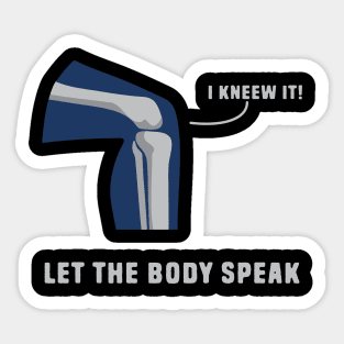 Funny Bones Pun Sticker